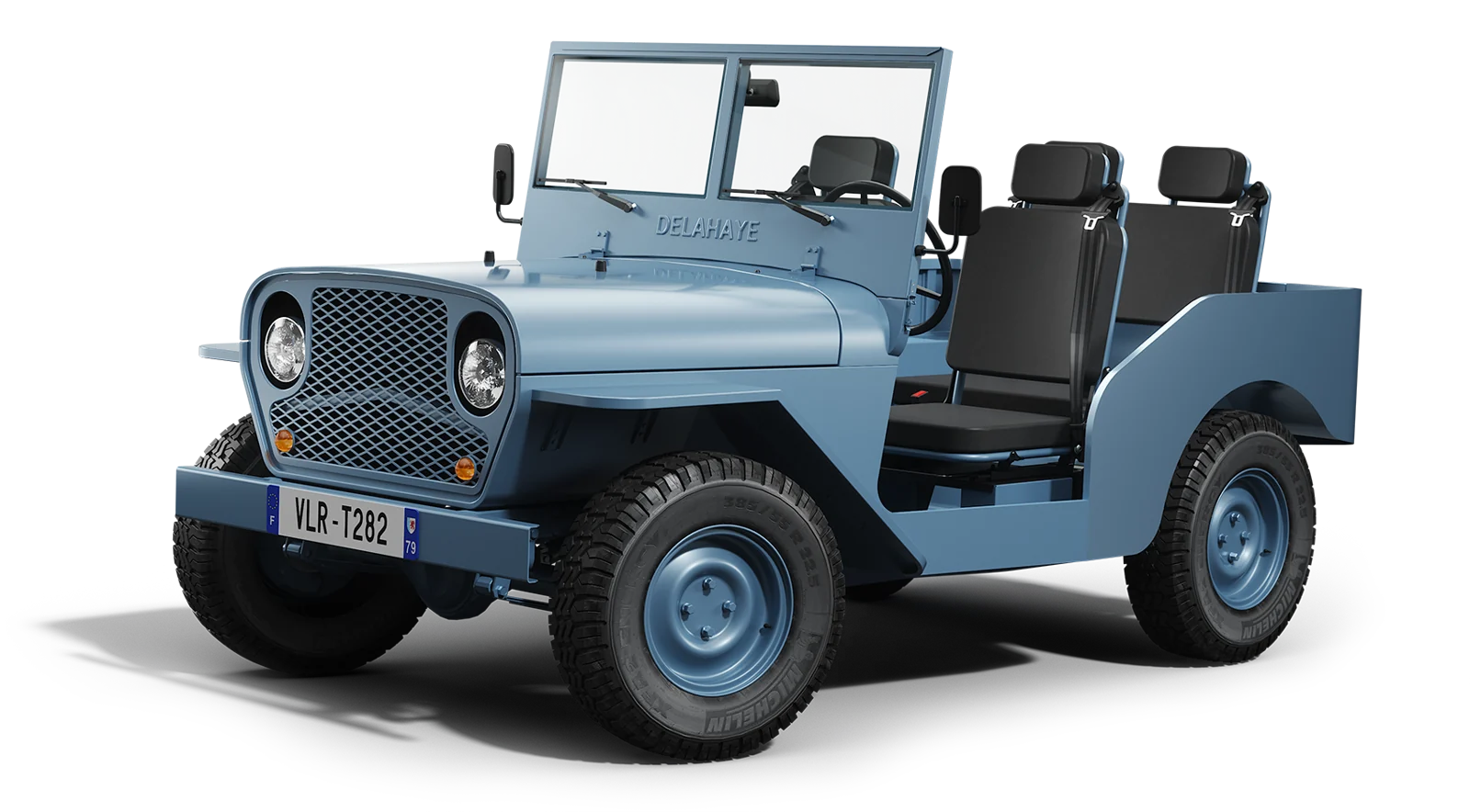 Visuel constructeur du Delahaye VLR T282 électrique